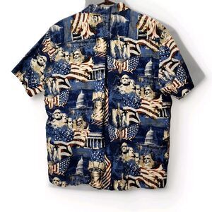 Clearwater Outfitters Shirt Men's XXL American Flag Patriotic Monuments